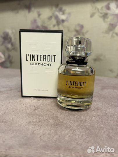 Парфюмерная вода givenchy l'interdit