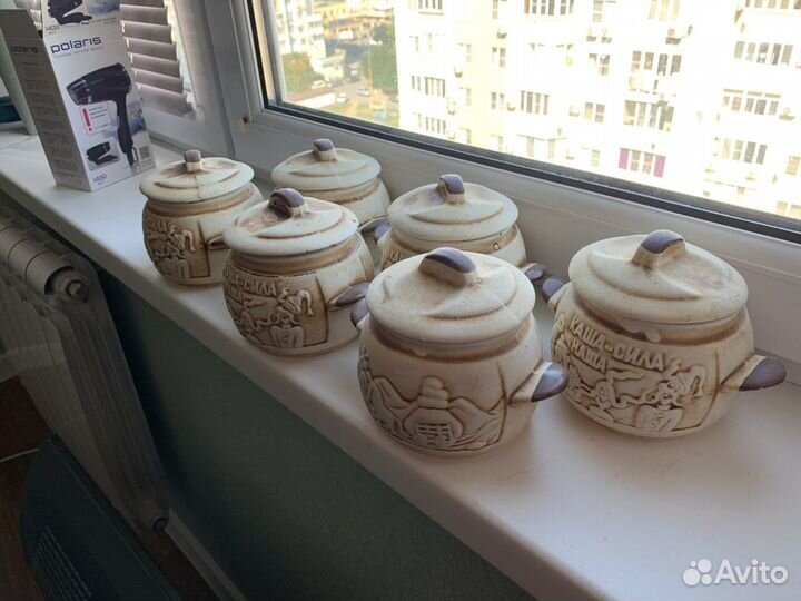 Горшочки керамические для запекания новые