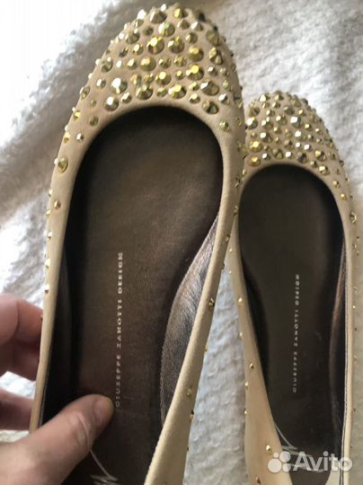 Giuseppe zanotti балетки новые