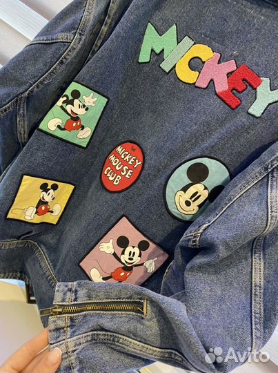 Джинсовая куртка pull and bear