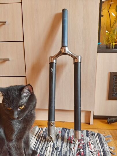 Жесткая вилка Saso 27.5/29 прямой шток, 100x9 (QR)