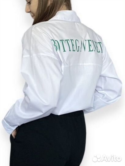 Рубашка женская оверсайз