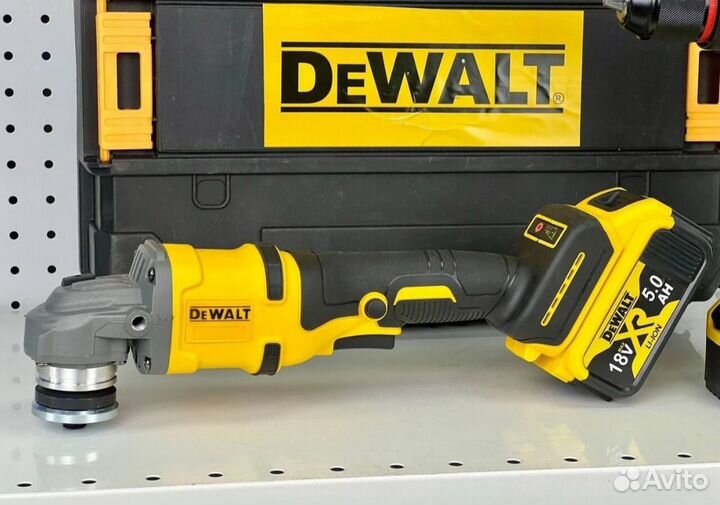 Мощный шуруповерт + болгарка DeWalt