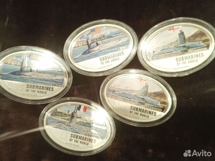 Наборы Серебрянные монеты 999 1oz