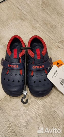 Новые детские оригинал кроксы crocs