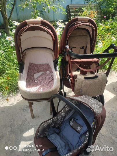 Коляска 3 в 1 adamex mars