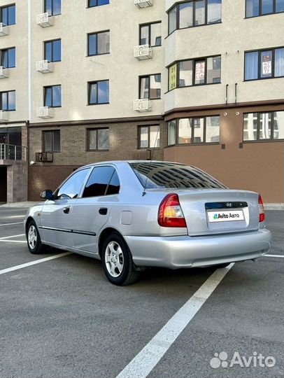 Hyundai Accent 1.5 МТ, 2004, 235 000 км