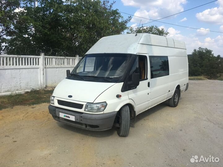 Ford Transit 2.4 МТ, 2004, битый, 840 000 км