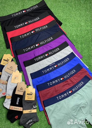 Трусы мужские боксеры tommy hilfiger