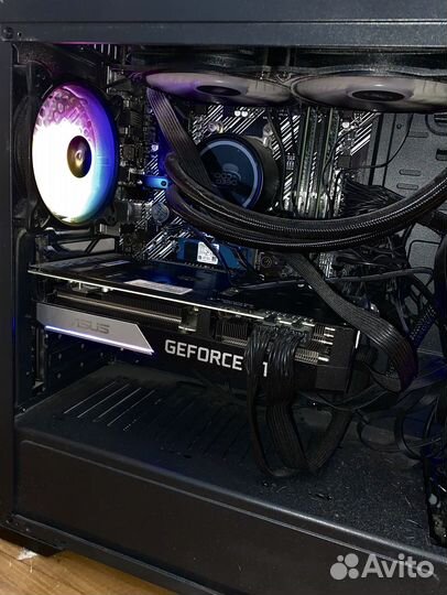 Мощный игровой компьютер asus 3070 / Ryzen 7 5800
