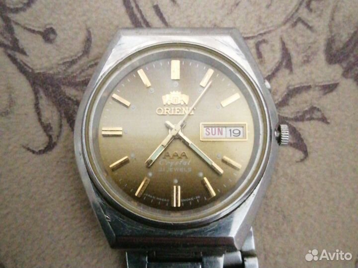 Часы мужские Orient AAA Crystal LH 469712