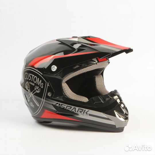 Шлем WLT125 (Зеленый/Черный, L (59-60)