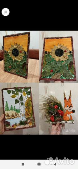 Поделки картины аппликации