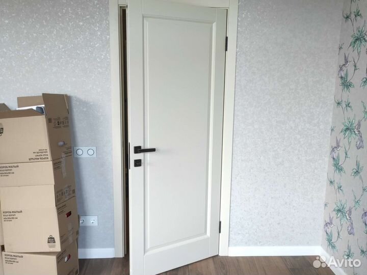 Дверь новая межкомнатная массив ольхи, эмаль