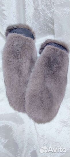 Варежки норковые