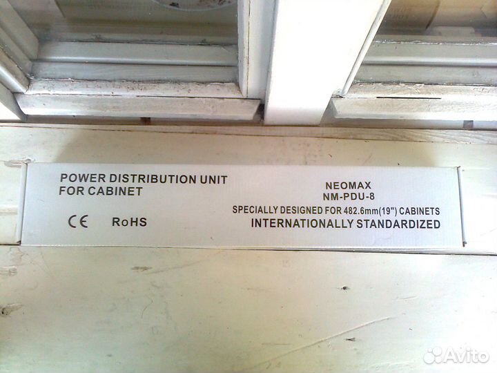 Блок розеток neomax nm-pdu-8