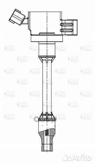 Катушка зажигания для а/м Toyota Rav 4 (19) /Lexus