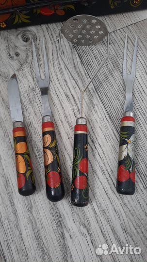 Хохлома СССР Остатки от набора за всё