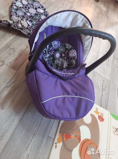 Коляска Riko Nano Flower 3 в 1