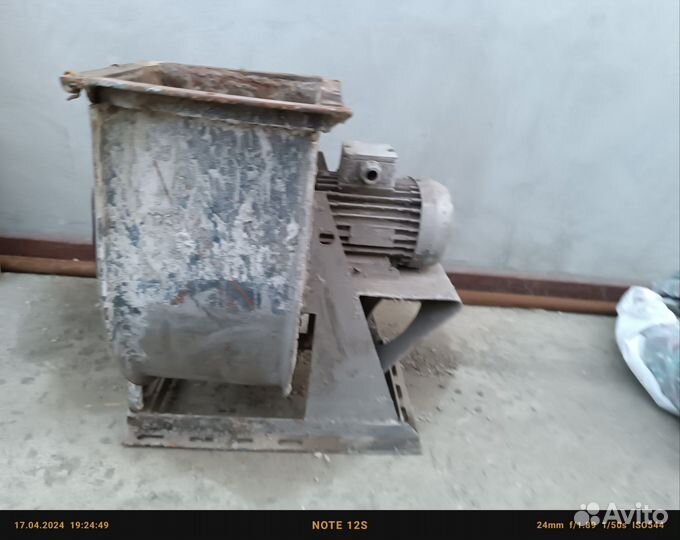 Вентилятор радиальный промышленная бу