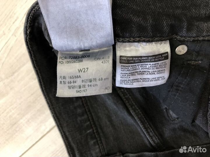 Джинсовые шорты Levis A-Line 27, 42/44