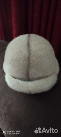 Шапка норковая женская