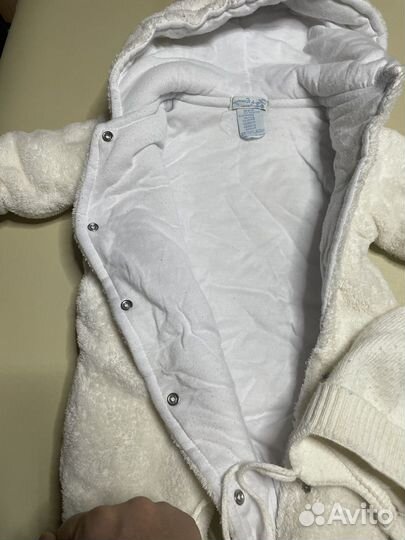 Комбинезон утепленный на 3-6 мес