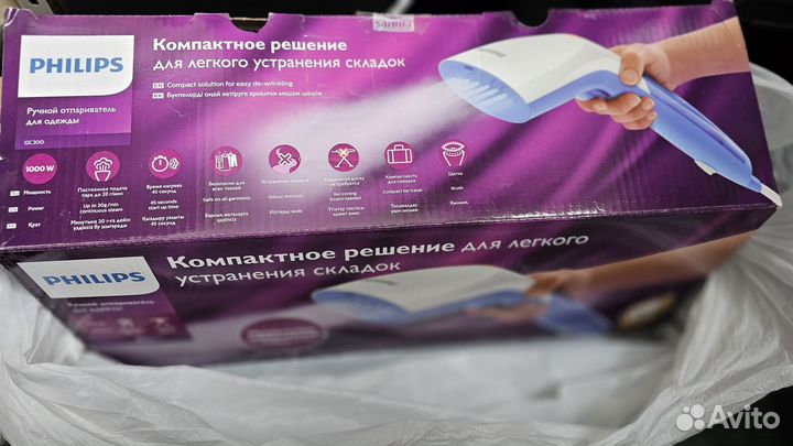 Ручной отпариватель philips