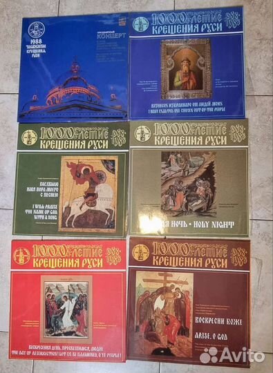 Пластинки классика, хор, орган, православные