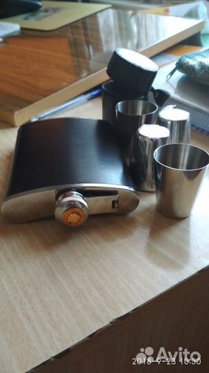 Фляжка стаканчики