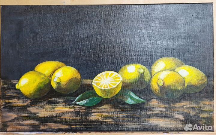 Натюрморт с лимонами