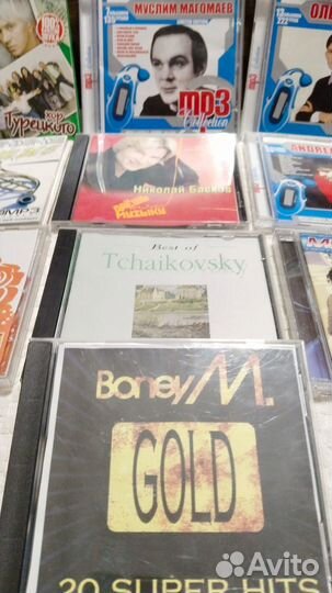 Mp3 диски с музыкой любимых исполнителей 10 шт