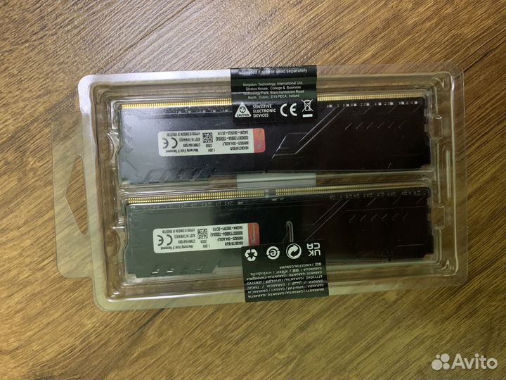 Оперативная память Kingston Fury Beast 16 gb 2x8