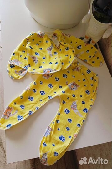 Пакет (11 вещей) для малыша, р. 48-50