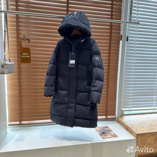 Удлинённый пуховик Canada Goose