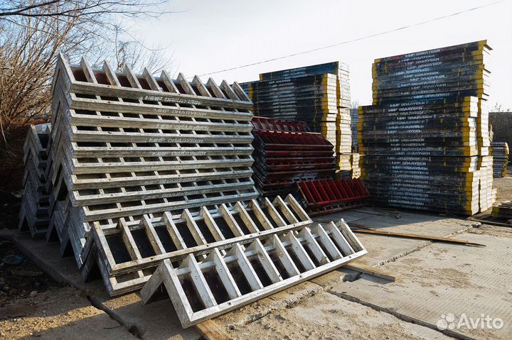 Опалубка стен, перекрытий и колонн в аренду