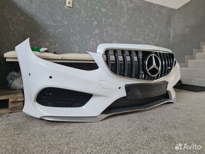 Мерседес w 212 бампер Амг рестайлинг