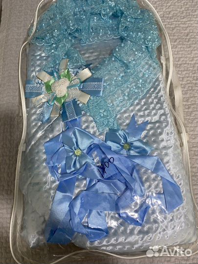 Детское одеяло на выписку