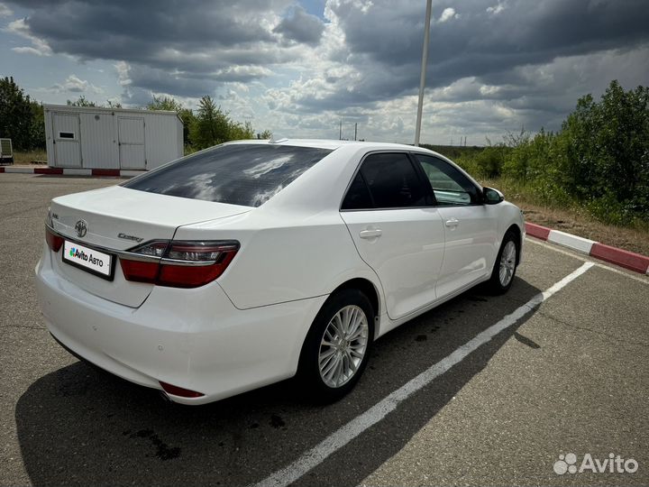 Toyota Camry 2.5 AT, 2015, битый, 160 000 км