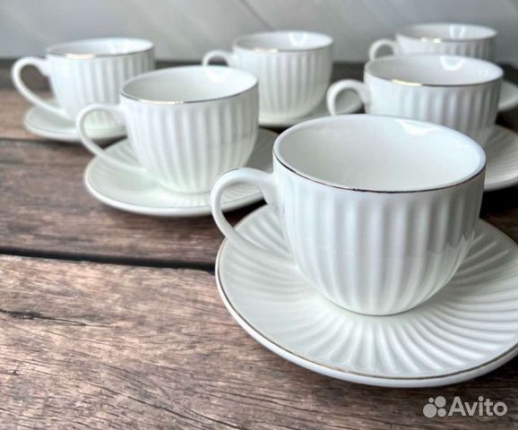 Чашка с блюдцем