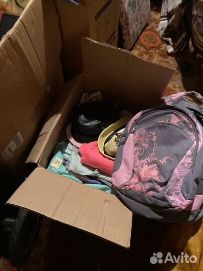 Детская и женская одежда обувь пакетом