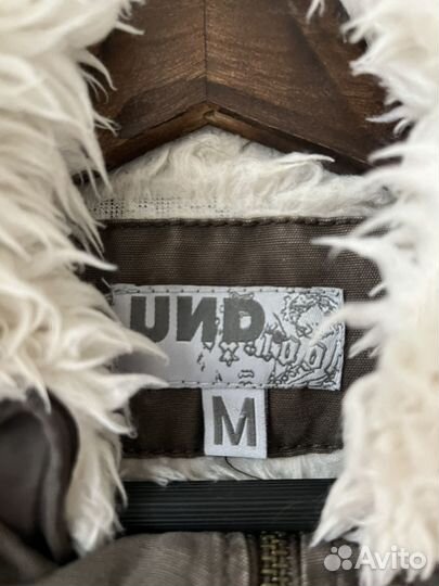 Парка женская с искусственным мехом