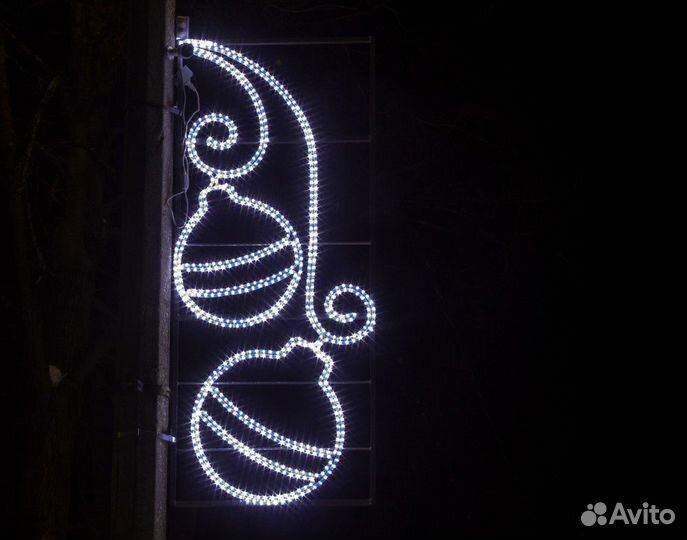 Световые консоли новогодние