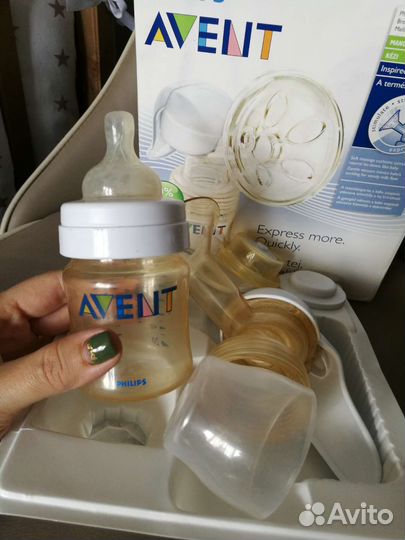 Молокоотсос avent ручной