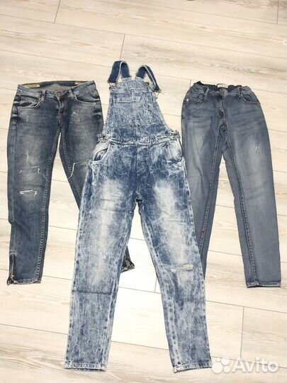 Джинсы, брюки, шорты, лосины 10-13л