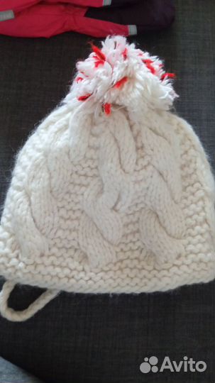 Зимняя шапка р.52-54 и варежки Lenne р.4 (6-7 лет