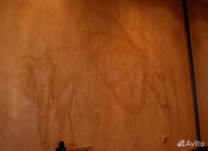 Роспись стен / декоративная штукатурка