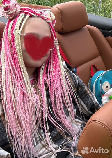 Афрокосы комплект готовый