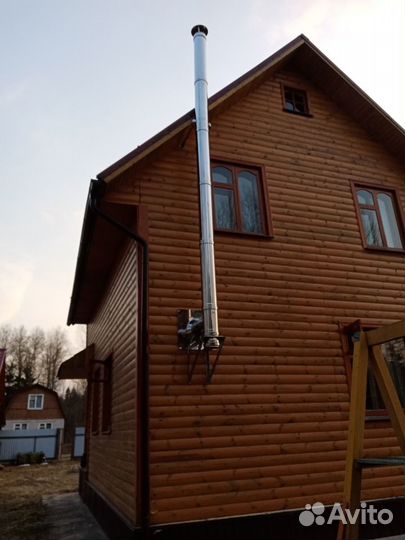 Монтаж печи и дымохода