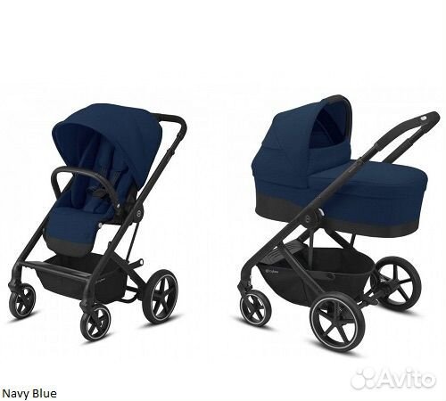 Cybex Balios S Lux Navi Blue новая 2в1